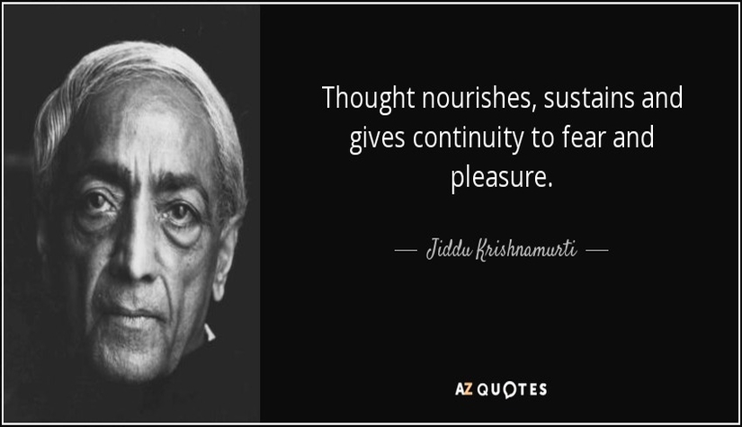 J. Krishnamurti’s Thoughts on Pleasure