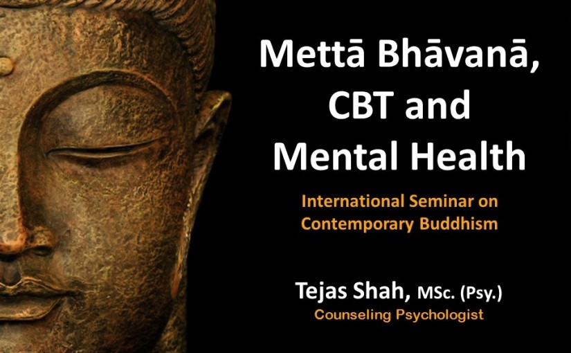 Mettā Bhāvanā, CBT and Mental Health