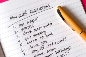 New Year Resolutions