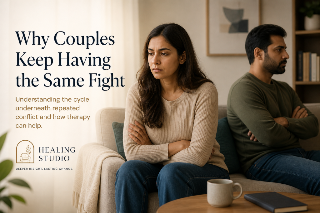 Why Couples Keep Having the Same Fight? | Healing Studio | Tejas Shah
