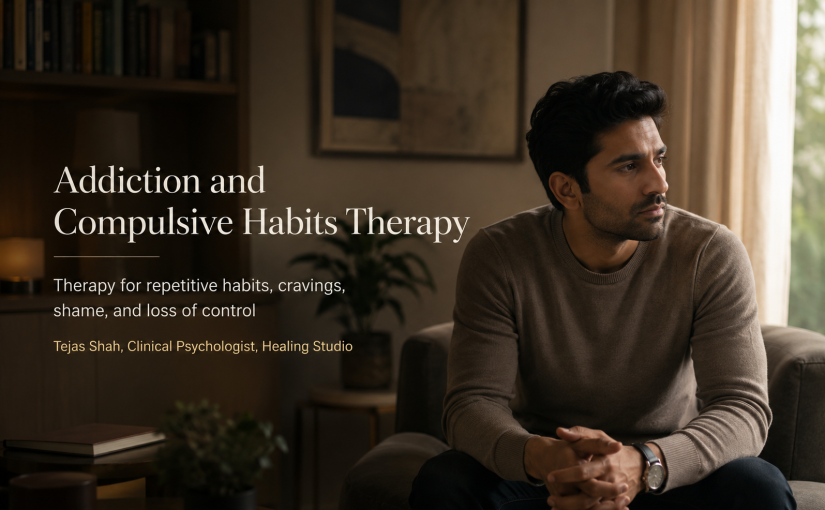 Addiction and compulsive habits therapy in Mumbai for repetitive coping patterns, urges, and loss of control