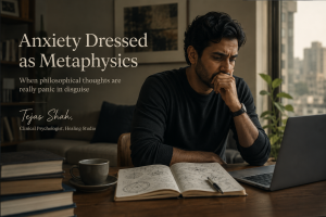 Anxiety Dressed as Metaphysics | Tejas Shah | Healing Studio