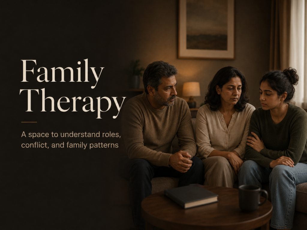 Family Therapy in Mumbai with Tejas Shah at Healing Studio