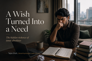When the need for certainty turns a human wish into an inner demand. — Tejas Shah | Healing Studio