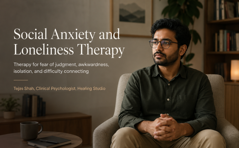 Social Anxiety and Loneliness Therapy in Mumbai for fear of judgment, awkwardness, and difficulty connecting